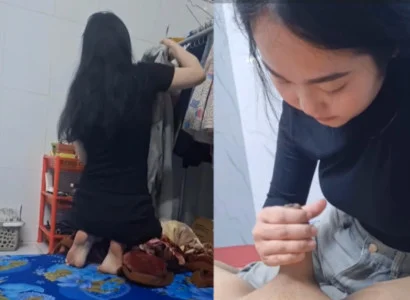 Thằng bạn nằm viện được thổi kèn miễn phí mới sướng