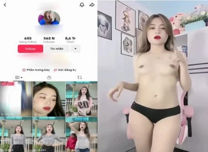 Chịch em Tiktoker da trắng ngon không lối thoát